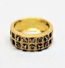 Load image into Gallery viewer, Ring of gold 6,5g and diamonds 18 mm